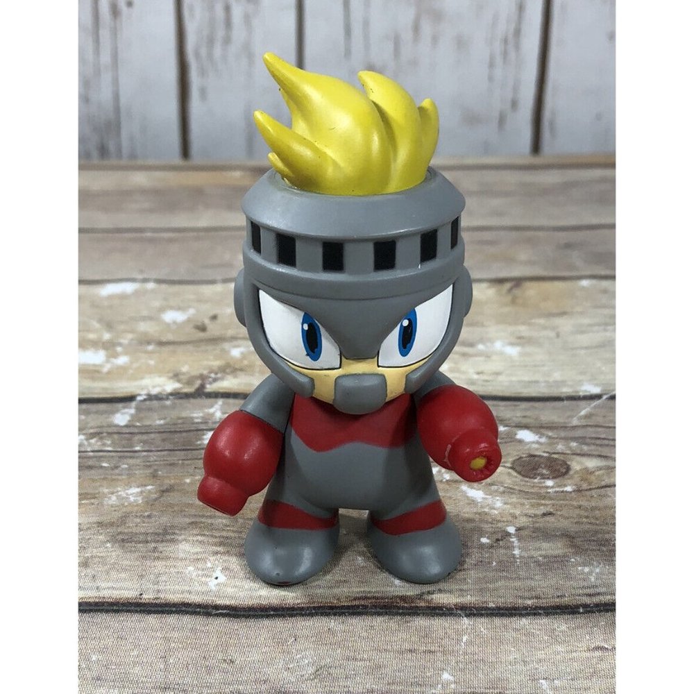 Kidrobot Mega Man Fireman 3" Mini Series Vinyl Action Figure CAPCOM Toy